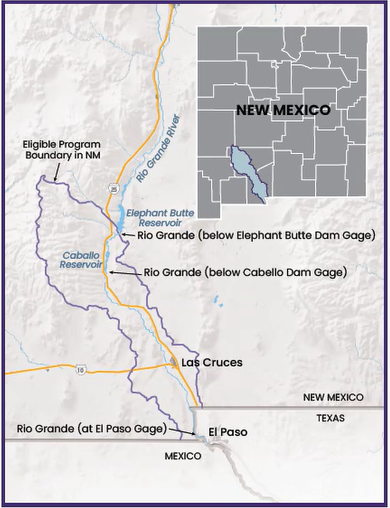 Lower Rio Grande Map